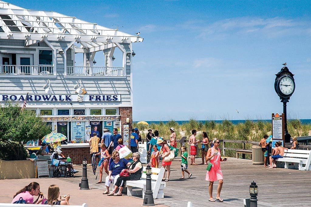 Bethany Beach Boardwalk, Delaware